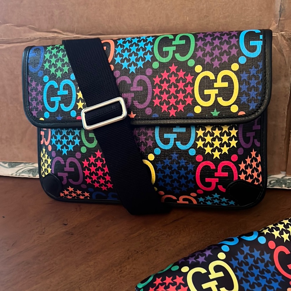 Gucci Psychedelic Bum Bag/Crossbody Bag- Unisex